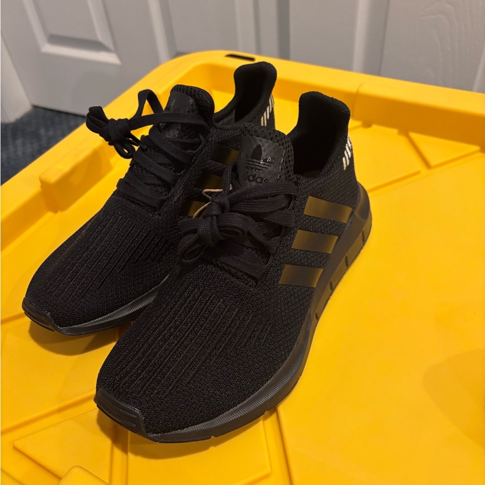 Adidas Black Athletic Sneakers